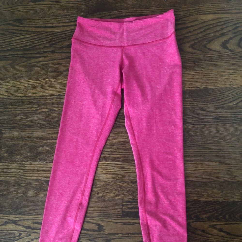 Wunder Under hot pink heathered LULULEMON